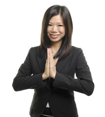 Poster - Asian business woman