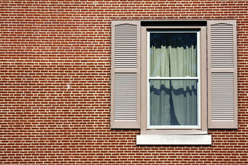 Brick Wall with Window