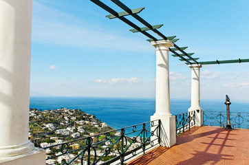 Poster - On the Capri island.