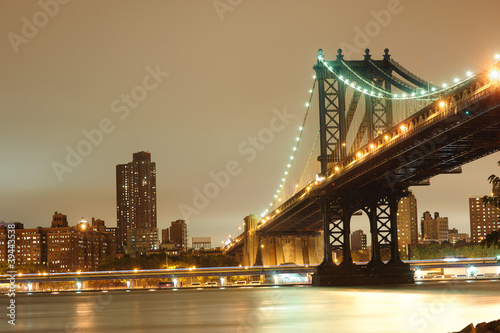 Fototapeta na wymiar Manhattan bridge