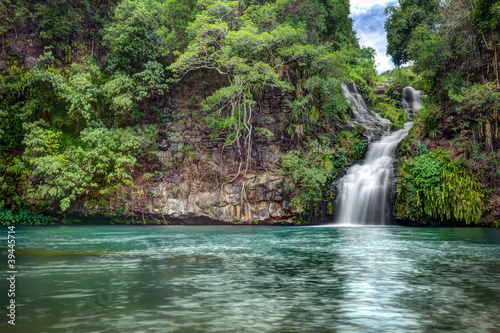 Plakat na zamówienie Cascade du bassin des Cormorans - La Réunion