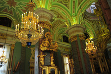 Inside The Admiralty Building In Saint Petersburg, Russia