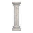 Classic Column 3d render illustration