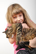 © Cherry-Merry - chilld with a cat
