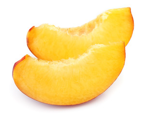 Poster - Juicy peach slices