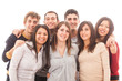 © william87 - Young Multiracial Group on White Background