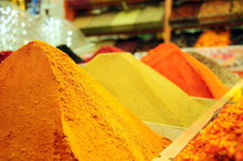 Spices In Bazaar