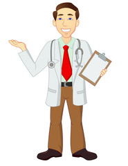 cartoon funny doctor