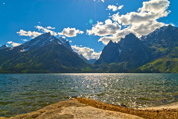 Wall Mural - Jackson Lake Landscape