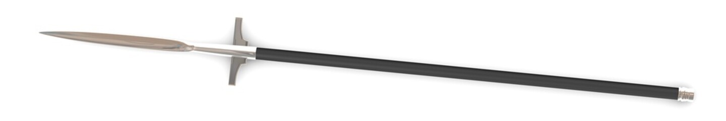 3d render of war spear