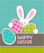 Easter holiday greeting card