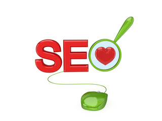 Poster - Stylized word SEO.