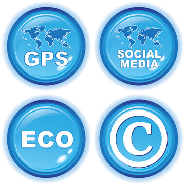 SOCIAL MEDIA ECO ICON