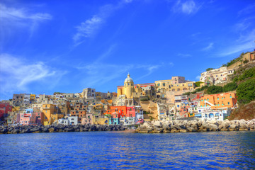 Wall Mural - Procida, Isola nel mar mediterraneo, Napoli