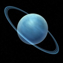 3d Render Of Uranus Planet
