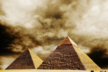 Giza Pyramids. Egypt