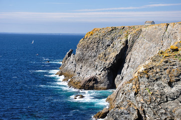 Canvas Print - côte de la pointe de Pen-Men 12