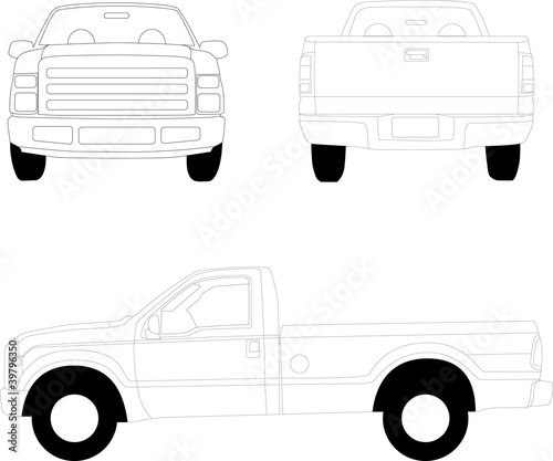 Pick Up Truck Lines This Stock Ilration And Explore Pick Up Truck Lines