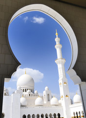 Wall Mural - heikh Zayed Mosque in Abu Dhabi,