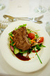 © frozensage - Beef steak with salad