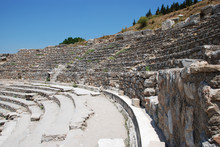 Amphitheatre In Ephesus, Turkey