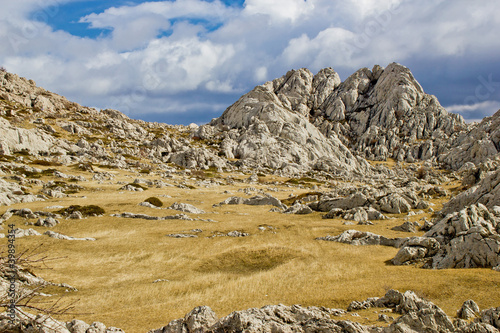 Fotografie, Obraz Velebit mountain landscape near Tulove Grede
