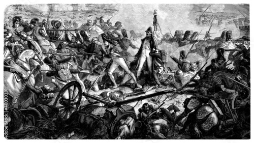Fotomural Napoleonian Battle - beginning 19th
