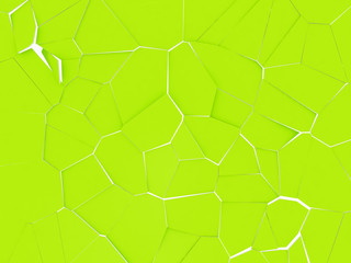 Wall Mural - Abstrakter 3D Voronoi Diagramm Hintergrund