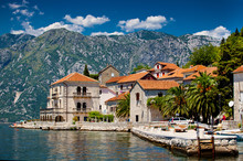 Perast Town In Montenegro