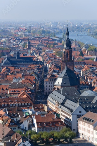 Fototapeta na szkło Gród w Heidelbergu, Niemcy