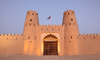 Wall Mural - Al Jahili fort in Al Ain, Emirate of Abu Dhabi