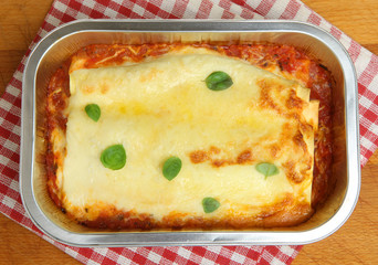 Sticker - Beef Cannelloni Ready Meal