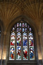Stained Glass Window, Cathedral Peterborough © Arena Photo UK