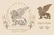 Winged Lion Insignia
