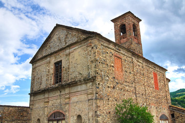 Monastery of St. Francesco. Bobbio. Emilia-Romagna. Italy.