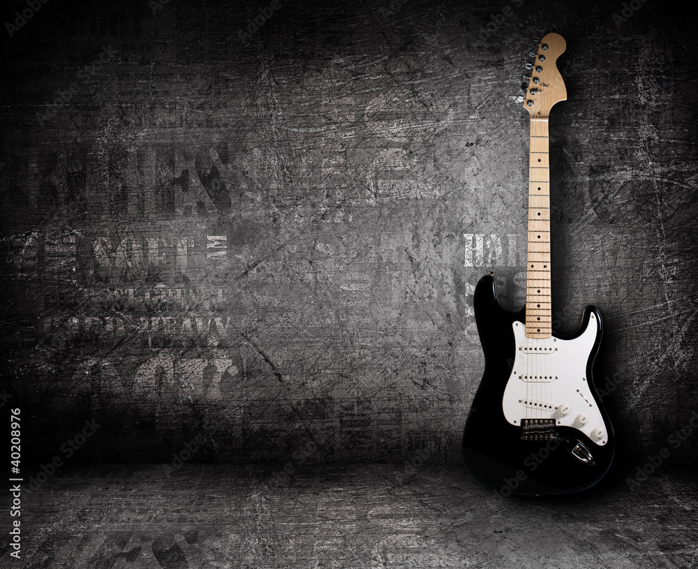 gitara-elektryczna-i-sciana