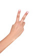 © auremar - Hand holding up two fingers