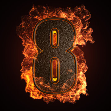 burning figure