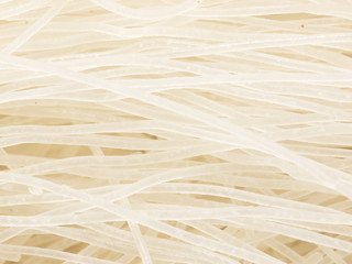 Poster - close up of rice vermicelli food background