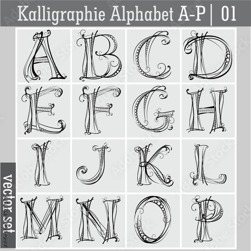 Featured image of post Kalligraphie Alphabet - Many more calligraphic and historical alphabets exist than just the ones listed below.