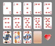 Playing Cards - Heart Suit