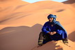 Tuareg in der Sahara