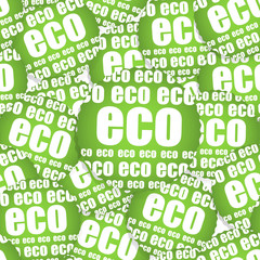Poster - ECO paper sticker, Seamless texture