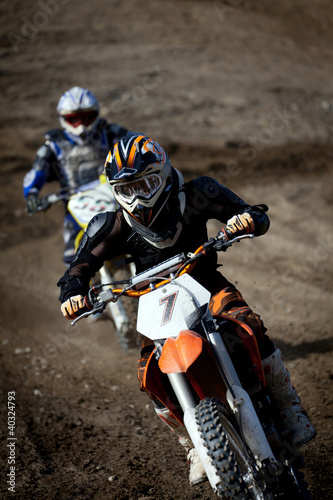 Obraz w ramie gara di motocross