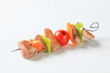 Poster - Pork skewer