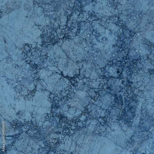 Naklejka dekoracyjna Blue marble texture (high res. scan)