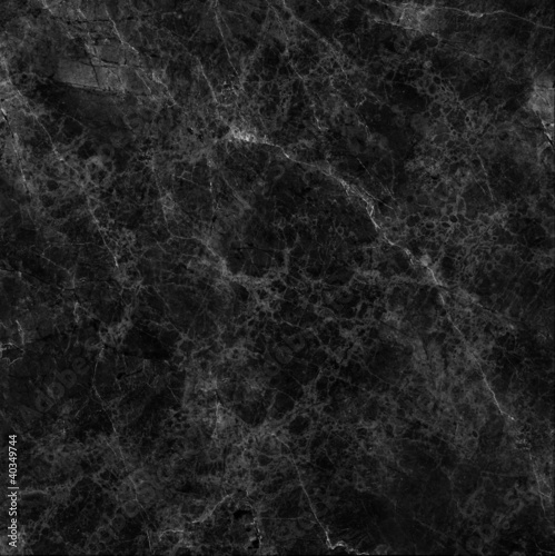 Naklejka - mata magnetyczna na lodówkę Black marble texture (High resolution)