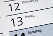 © nmann77 - Freitag der Dreizehnte, Unglück, Triskaidekaphobie, Aberglaube