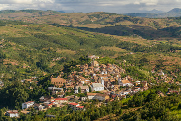 Wall Mural - Old city of Fianarantsoa