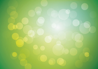 Wall Mural - Spring abstract bokeh background